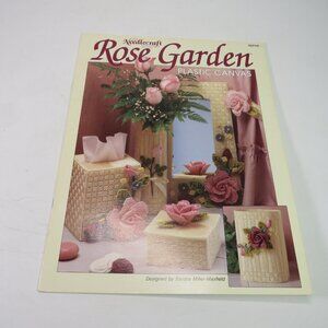 Rose Garden Plastic Canvas PATTERN BOOK Instructions Vintage